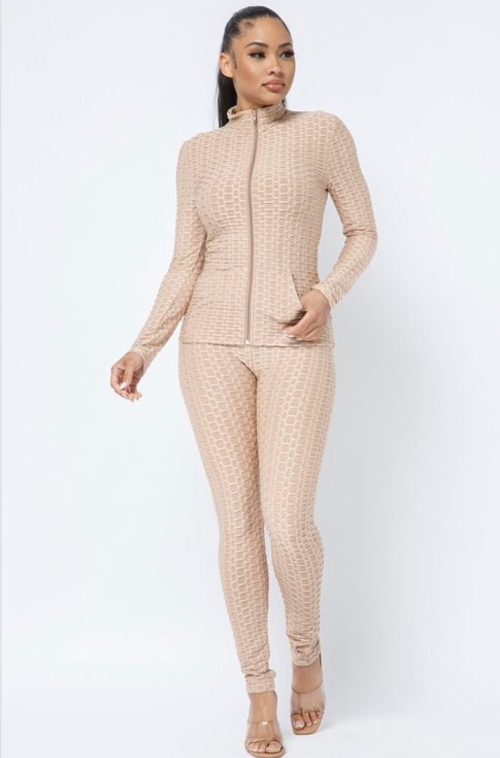 Two Piece Jumpsuit and Jacket