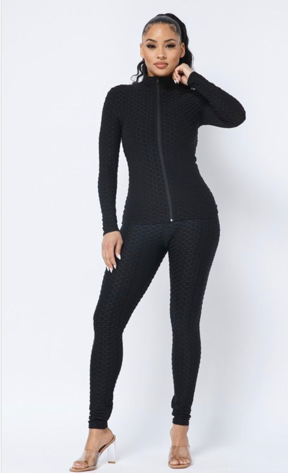 Two Piece Jumpsuit and Jacket